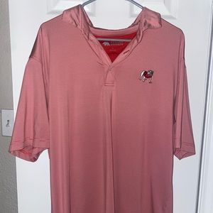 Mens University of Georgia Bulldogs UGA Polo Onward Reserve